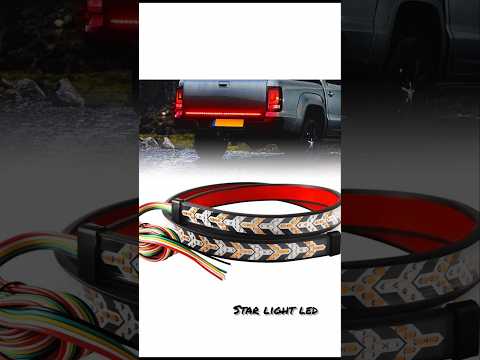 C123. Pickup Truck bus Tail Light Strip, Dynamic tail lights