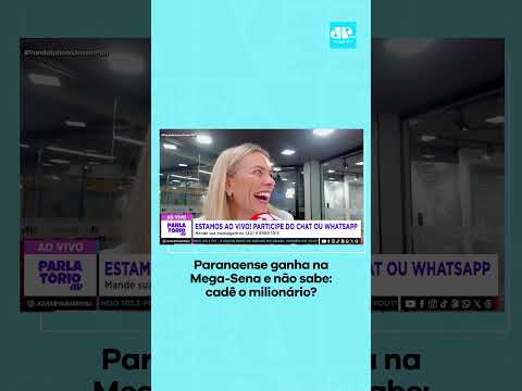 Paranaense ganha na Mega-Sena e não sabe: cadê o milionário?