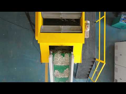 Hocheffizientes System zur Kunststoffabscheidung und -trocknung - Probelauf