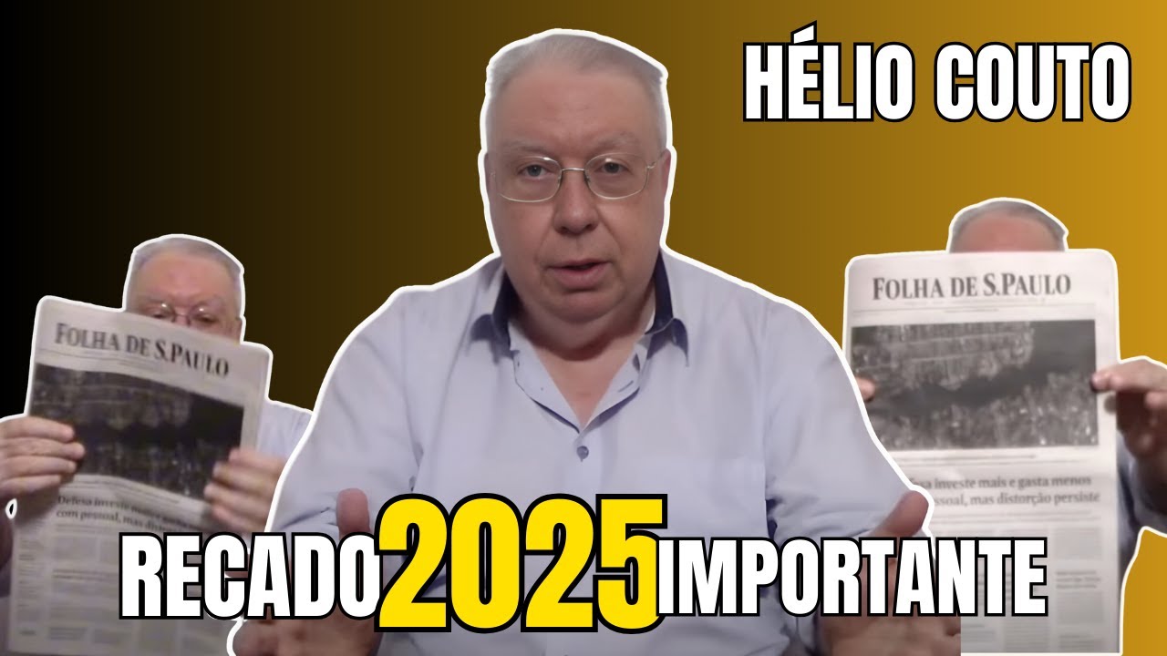 Prof. Hélio acaba de gravar esse recado
