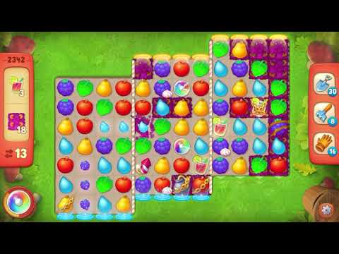 Gardenscapes Level 2342 With No Boosters - Hard Level