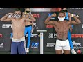 ISAAC DOGBOE VS. CHRIS AVALOS - FULL WEIGH IN & FACE OFF VIDEO
