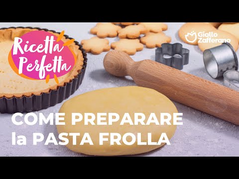 PASTA FROLLA: la RICETTA PERFETTA di GIALLOZAFFERANO😋💛