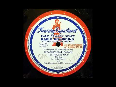 Treasury Star Parade - Program 89: My Favorite Nazi