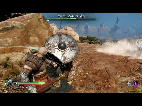 God of War Ragnarok | Defeat Egil The Oathguard Traveller Champion - GMGOW | No Damage - 4K