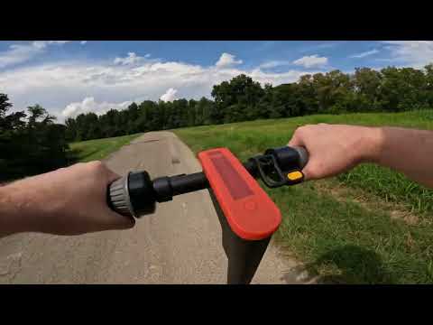 Exploring the Louisville Loop from Riverview Park (Louisville, Ky) and Electric Scooter Crash