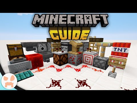 REDSTONE BASICS & COMPONENTS! | The Minecraft Guide - Tutorial Lets Play (Ep. 24)