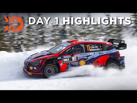 Day 1 Highlights - Rally Sweden 2022