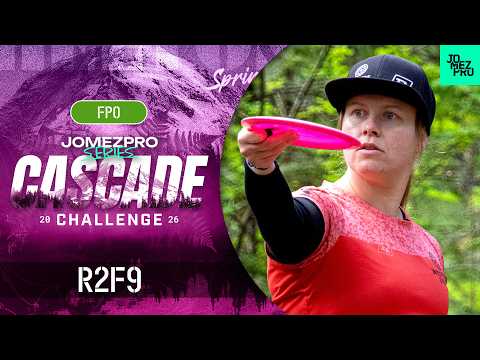 2026 Discraft Cascade Challenge | FPO R2F9 | Saarinen, Scoggins, Mertsch, Laine | Jomez Disc Golf