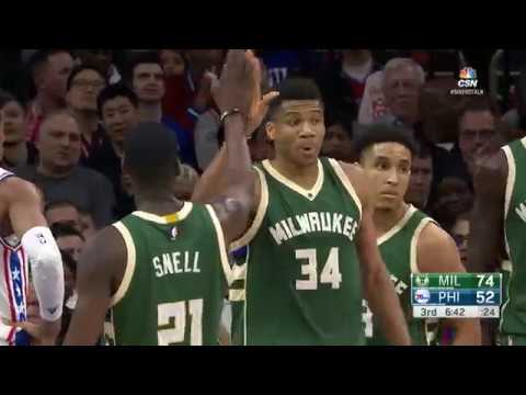 Milwaukee Bucks vs Philadelphia 76ers | FULL HIGHLIGHTS | 3.6.17 | 16-17 NBA Season