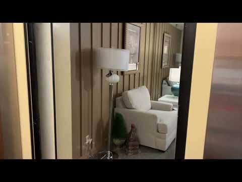 EPIC MOTOR: Old Otis hydraulic elevator at Arthur F. Schultz. Erie, PA