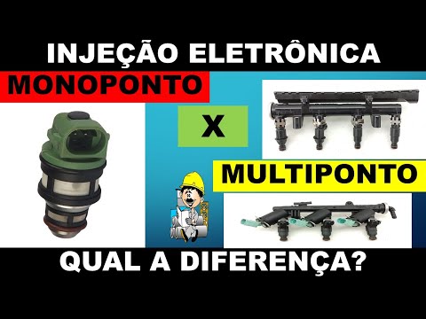 Injeção eletrônica monoponto x multiponto qual a diferença?