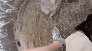 Fisherman Falls Into Sinkhole! DANGEROUS!