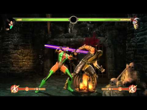 Mortal Kombat 9 - Jade Combo Compilation