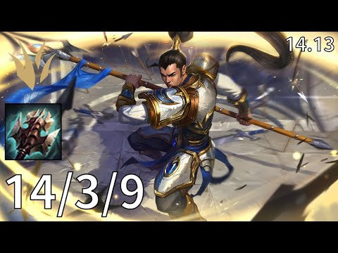 Xin Zhao Jungle vs Karthus - EUW Master | Patch 14.13