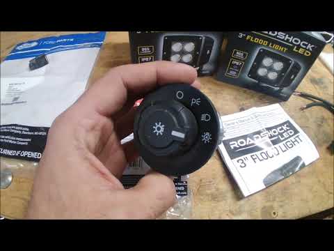 Ford F 250 XLT Super Duty 6.7l - LED fog lights install with OEM wires & switch