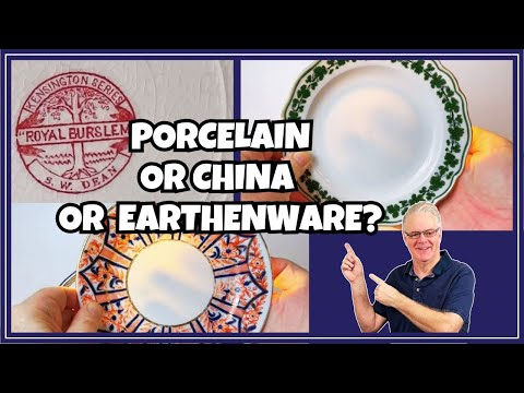 Identify Antique Porcelain, Bone China & Earthenware: 6 Tips