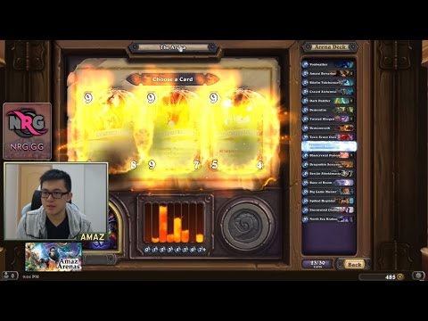 Hearthstone Arena - Amaz crazy 12 wins with Alexstrasza!