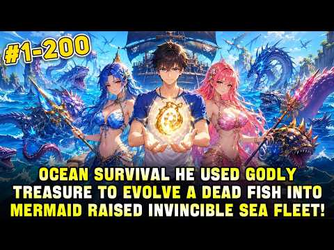 Sea Survival:Boy Activate Evolution Gem and Evolved Fish Schools Into Sea Monster Army,to Rule Seas!