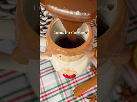 Homemade Hot Chocolate/Домашний горячий шоколад 🤎😋 #chocolate #recipe #yummy #homemade #drink