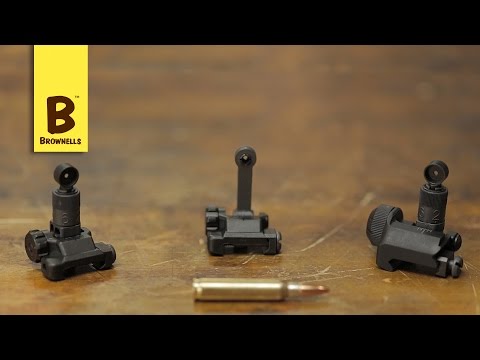 Knights Armament Micro Rear Sights