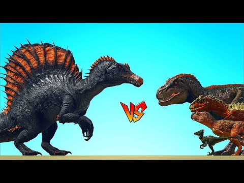 Ark Survival - NEW TLC SPINO vs RAPTOR/CARNO/ALLO/TREX  and more [Ep.199]]