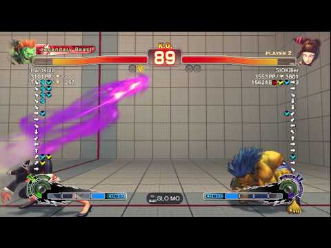 SSF4 AE: Hardsoul (Blanka) vs SIOKiller (Juri)