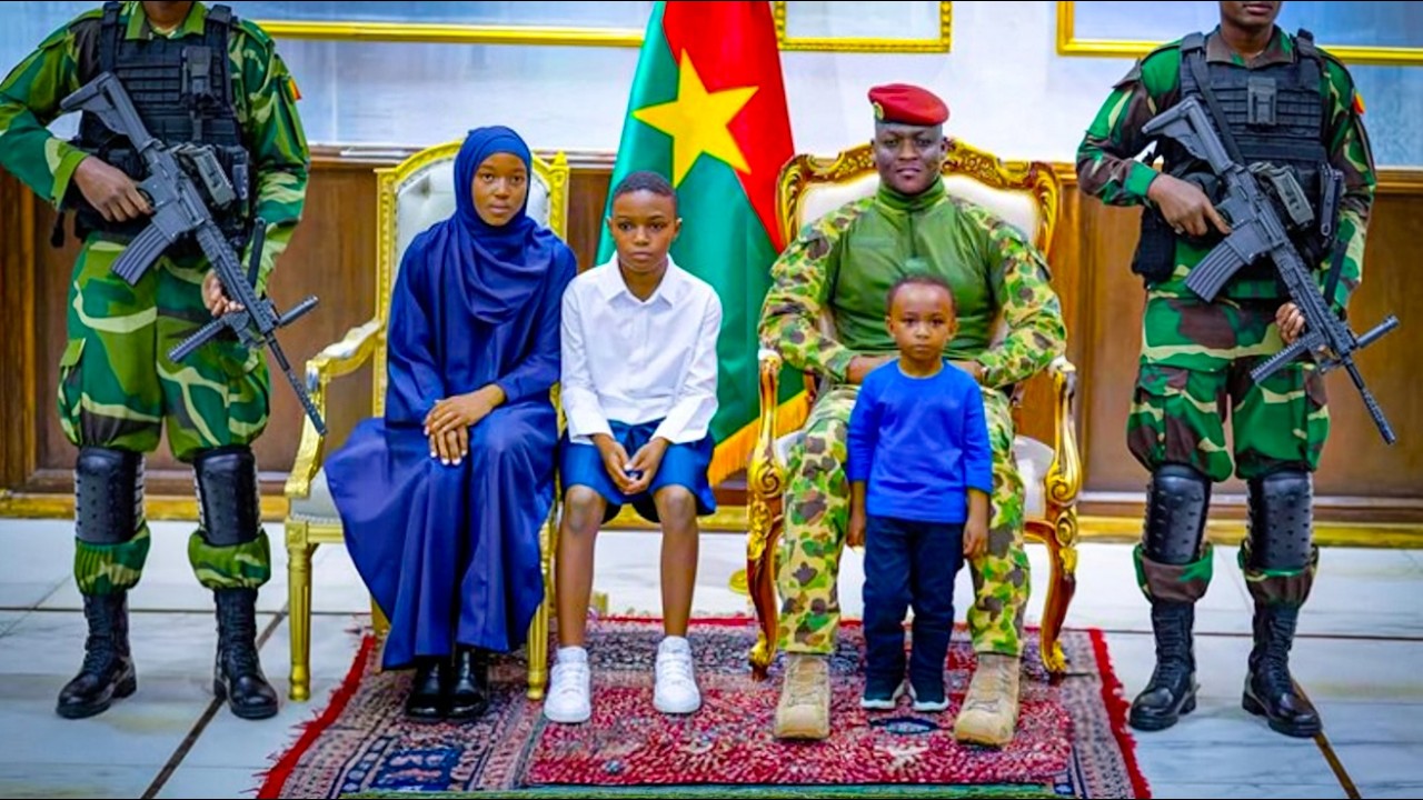 Meet Ibrahim Traoré’s Wife and Kids
