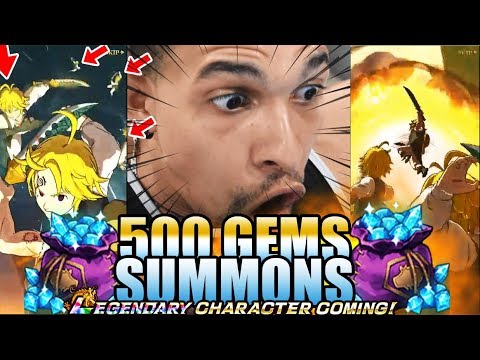 WAIT, WHAT? NEW SUMMONING ANIMATION! New Escanor & Demon Meliodas Summons Grand Cross