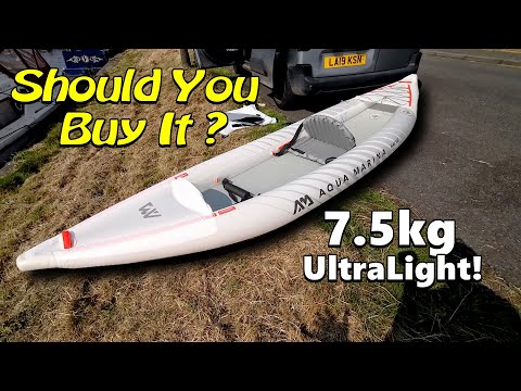 Aqua Marina Halve Ultralight Inflatable Kayak – Testbericht zum ersten Ausflug
