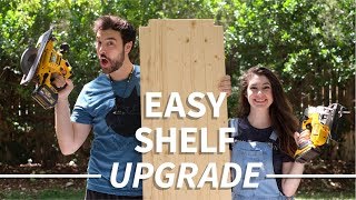 Upgrade a Wire Shelf in Under an Hour