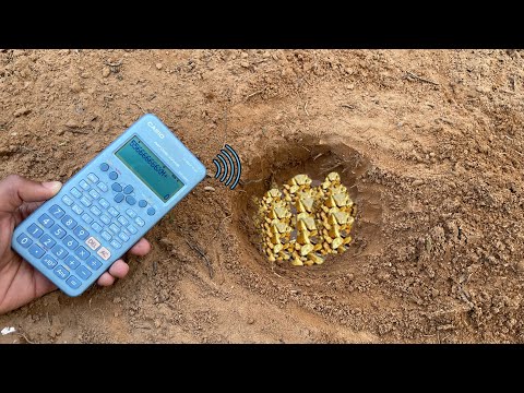 I Turn Old Calculator into a Gold and Metal Detector