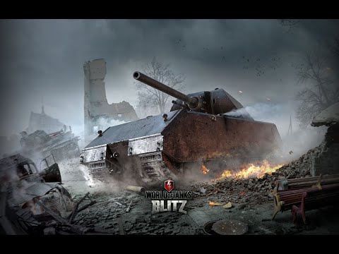 World of Tanks Blitz - Gameplay Maus Tier X - 6100 K dano bloqueado / Damage blocked