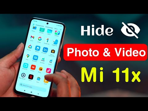 How to Hide Photos and Videos in Mi 11x | Xiaomi 11x me Photo Hide Kaise Kare