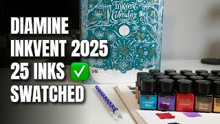 The Paper That Makes These 25 Inks Shine | Diamine Inkvent 2025