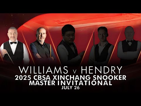 Mark Williams vs Hendry – Legends Collide in China!