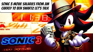 Sonic 3 Cast Salary Jim Carrey Ben Swartz 500K CGI Let's Talk