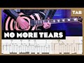 Ozzy Osbourne No More Tears Zakk Wylde Guitar Tab Lesson Cover Tutorial