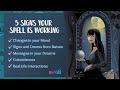 ✨ 5 Clear Signs the Spell You Cast is Working: Beginner Witchy Tips (Spellcasting 101)