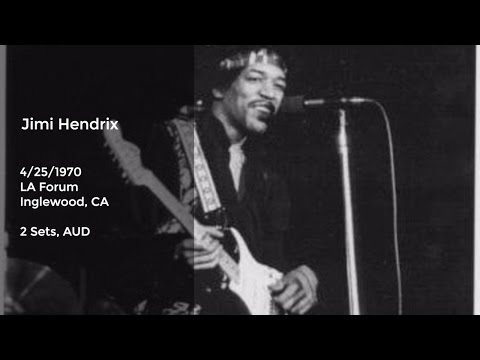 Jimi Hendrix Live at LA Forum - 4/25/1970 Full Show AUD