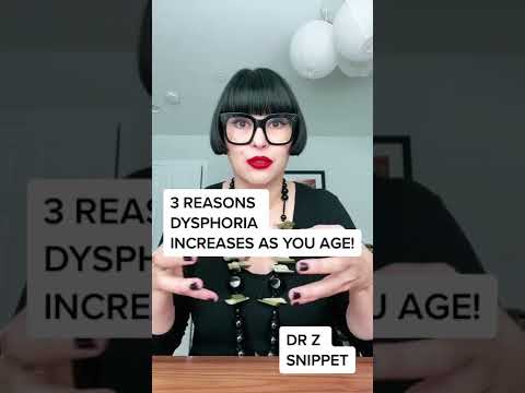 Gender therapist explains 3 main reasons why dysphoria increases as you age!