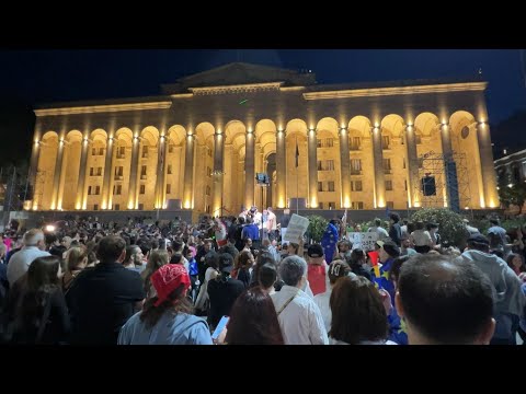 Tens of thousands rally in Georgia against 'foreign influence' bill | AFP
