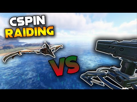 C-SPINNING a HUGE BASE for PROFIT | ARK MTS PvP Season Finale!
