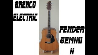 Video thumbnail for Fender Gemini II Repair by Brenco Guitars