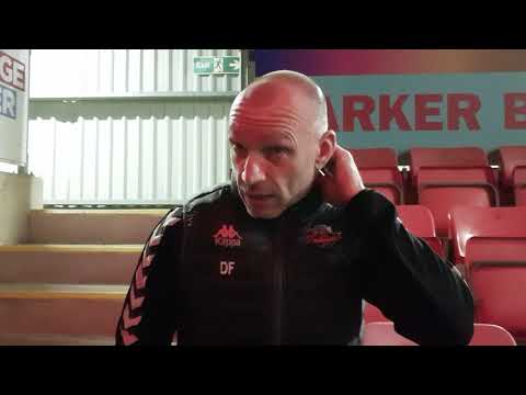 Lewes 5 vs Brightlingsea Regent 0: Darren Freeman's reaction