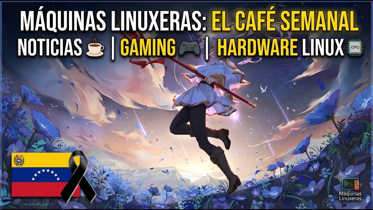 El Café Semanal: Noticias, Hardware y Gaming Actual de Linux🐧☕
