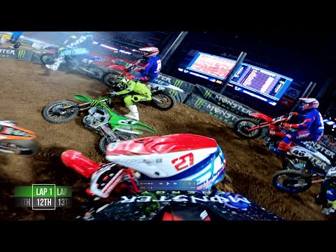 GoPro: Adam Cianciarulo - 2020 Glendale Supercross - Triple Crown Main #3 Highlights