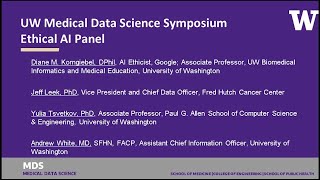 2025 IMDS Symposium Ethical AI Panelist Talks