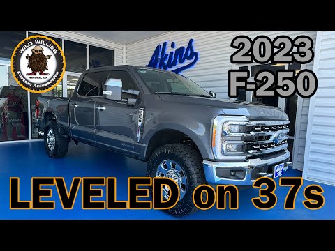 2023 Ford F-250 Lariat 1.5” LEVELED on 37s-Covert Edition