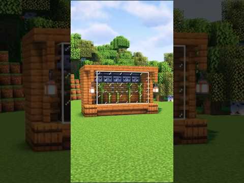 Aesthetic Bamboo Farm Minecraft 1.21 Tutorial | #shorts